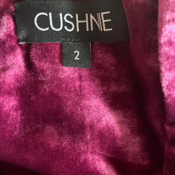 Cushnie Shawl Collar Velvet Blazer - Picture 7 of 10